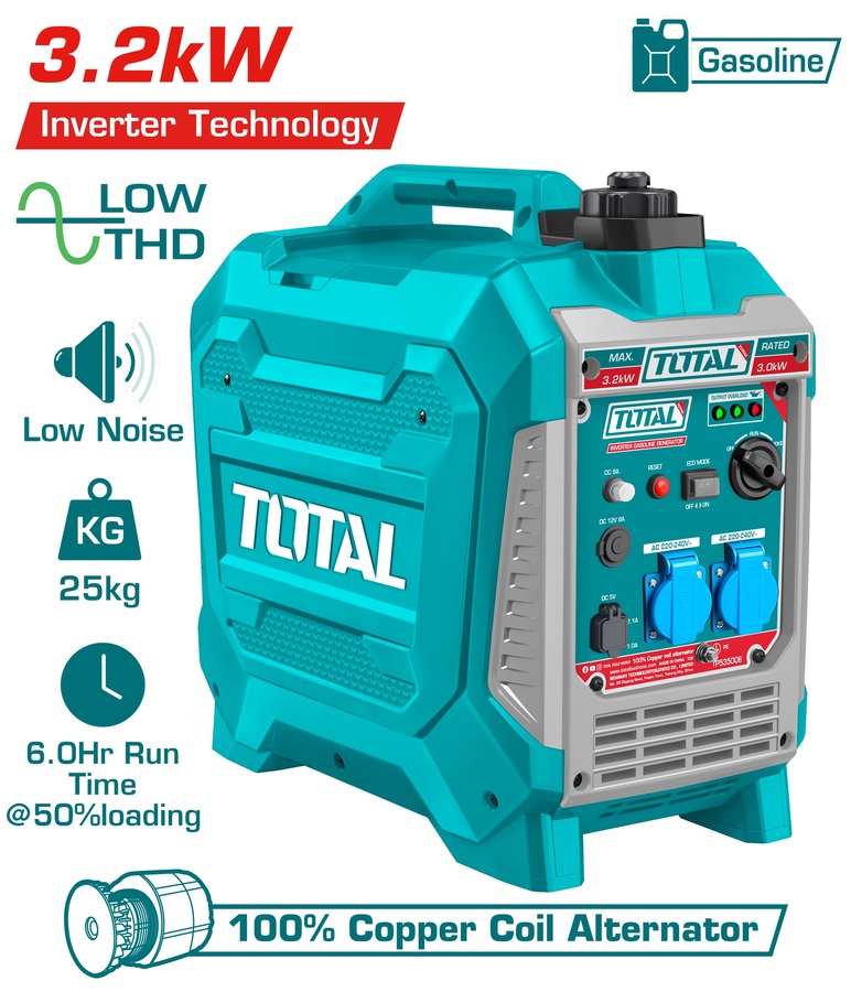 Generator Petrol - 9.3 / Silent / Inverter Technology