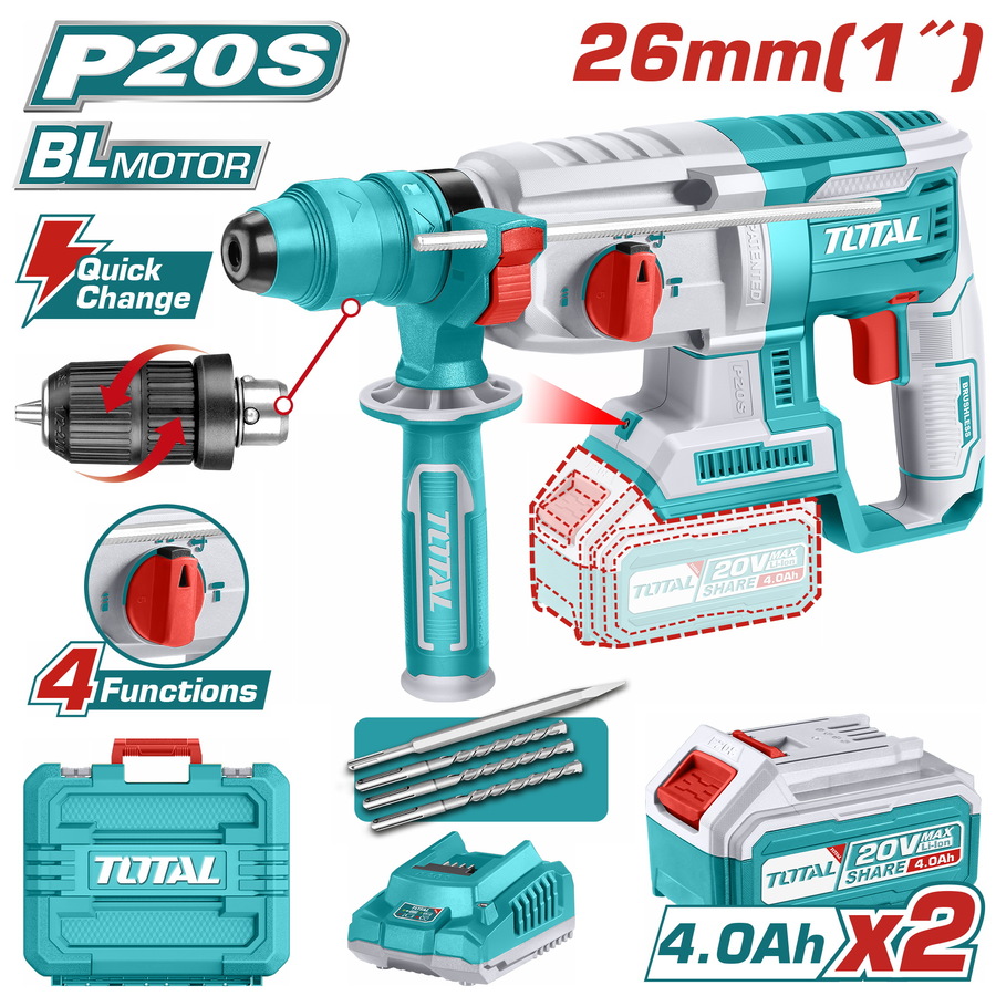 Drill Machine / Cordless Li-Ion - 9.995/ Rotary