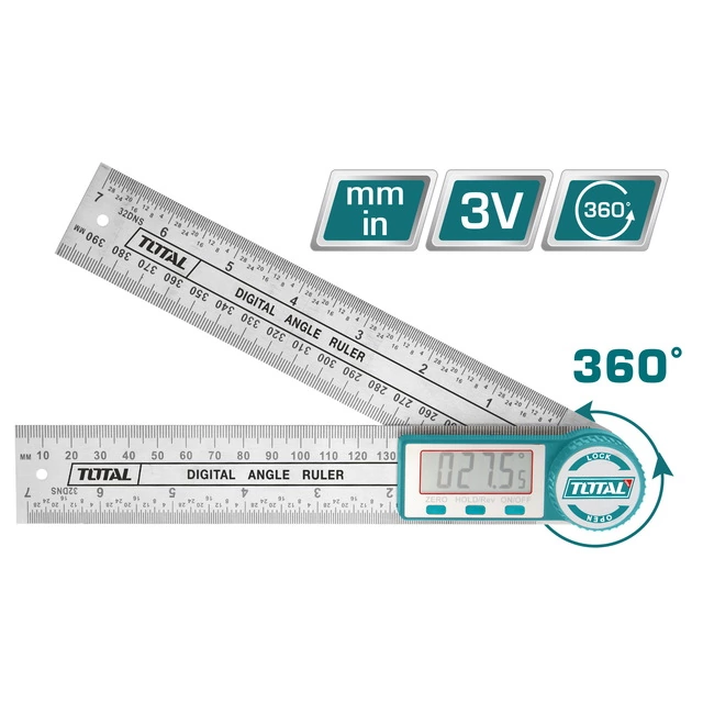 Try Square - 4 / Angle Ruler Digital