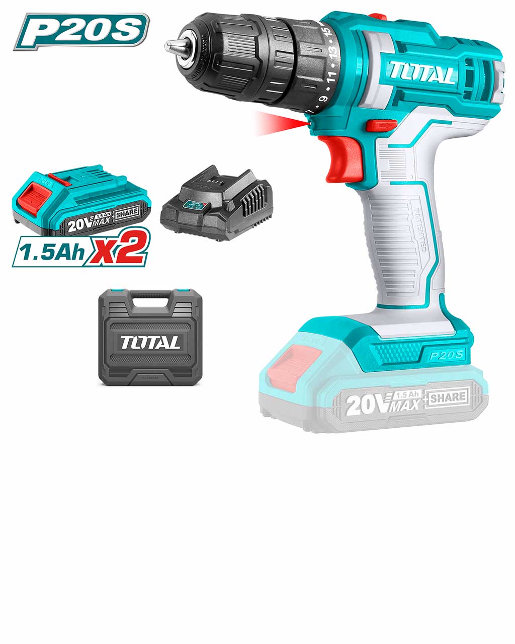 Drill Machine / Cordless Li- Ion - 9.92