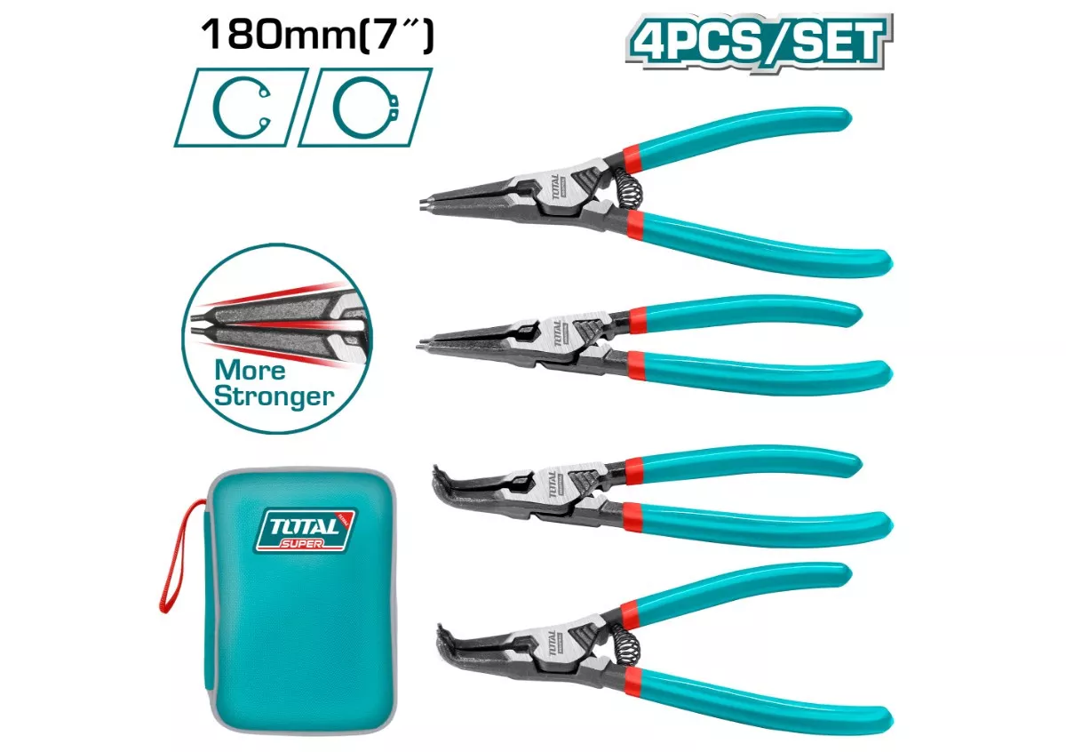Plier Set - 9.2 / Circlip 4Pcs/Set