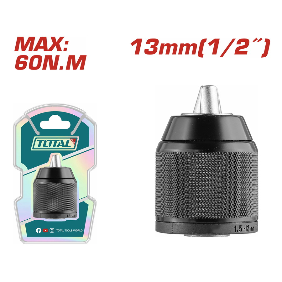 Drill Chuck - 4 / Keyless 13Mm