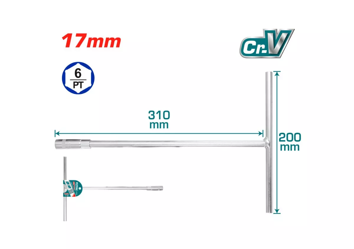Socket Spanner - Wrench T- Handle