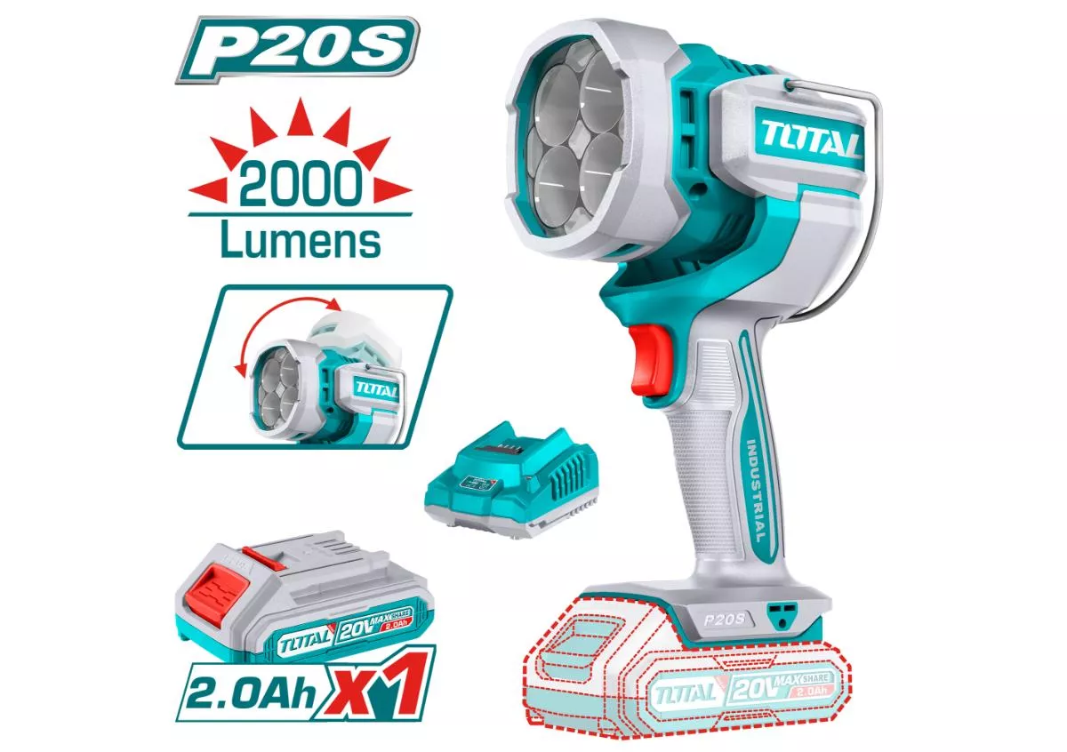 Torch - 9 / Work Lamp Cordless Lithium Ion