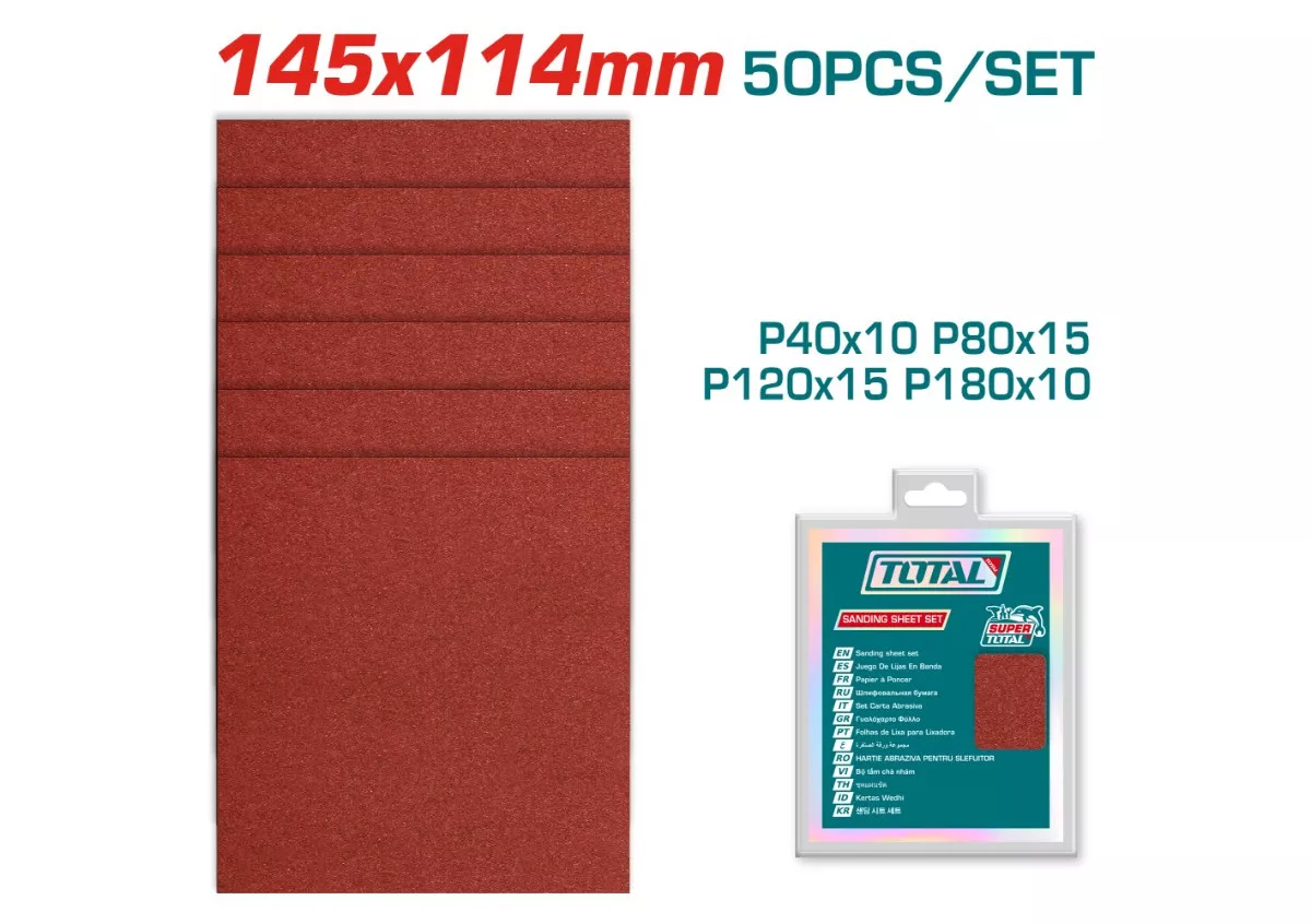 Sand Paper - 9.97 / 50Pcs/Set