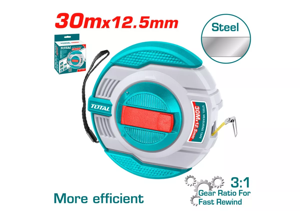 Measuring Tape - 6 / Steel / Round
