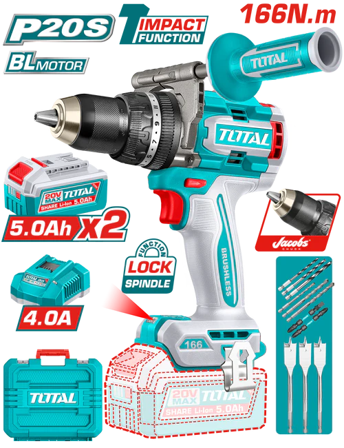Drill Machine / Cordless Li- Ion - 9.97 / Impact