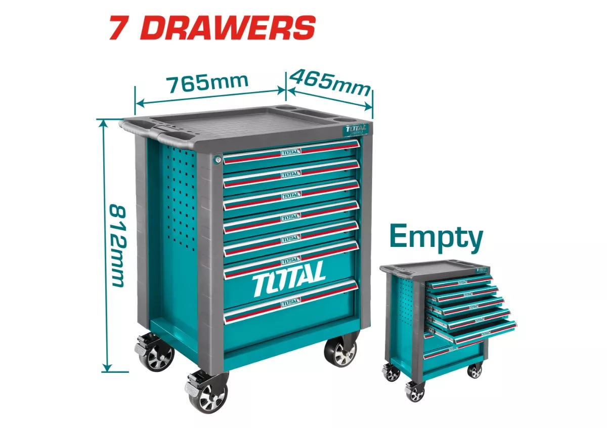 Tool Box Empty 9.8 / Cabinet / 7 Drawers