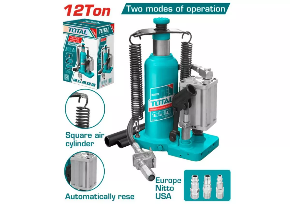 Jack Bottle, Hydraulic 9.3 / Pneumatic