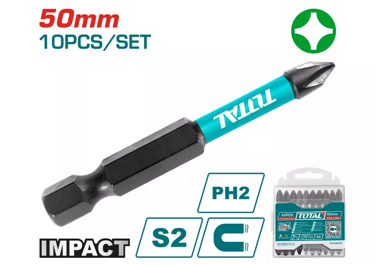 Screw Driver Bit Impact - 7 / 10Pcs/Set