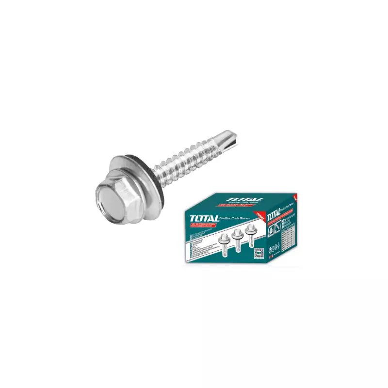 Screw - Self Drilling - 8 / Hex With Rubber Washer