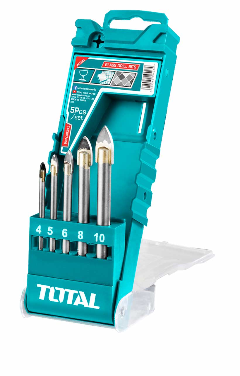 Drill Bit Set - 2 / Glass 5Pcs/Set