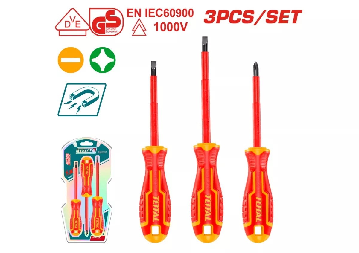 Screw Driver Set 9 / 3Pcs/Set/ Insulated