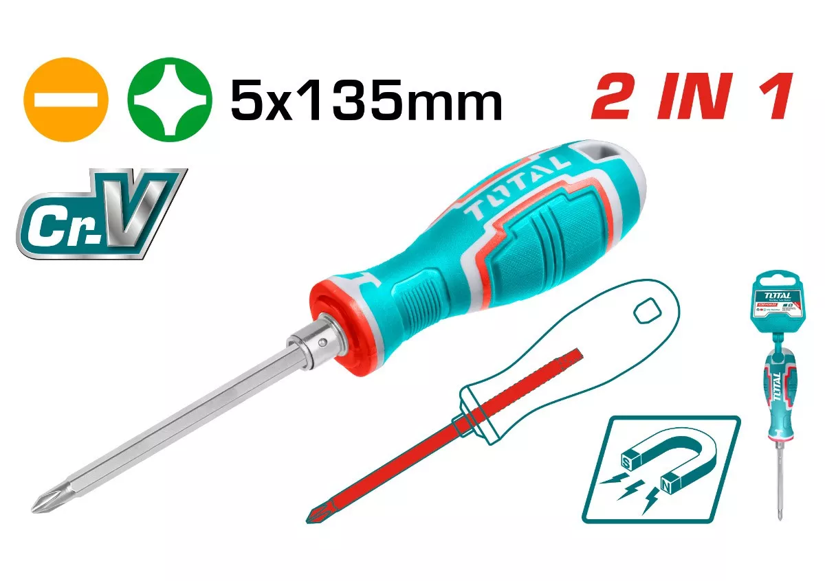 Screw Driver Set 2 / 2 In 1