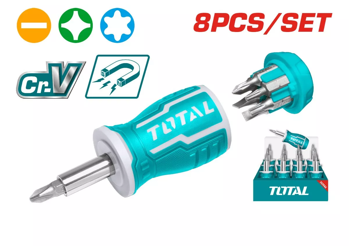 Screw Driver Set 4 / 8 In 1
