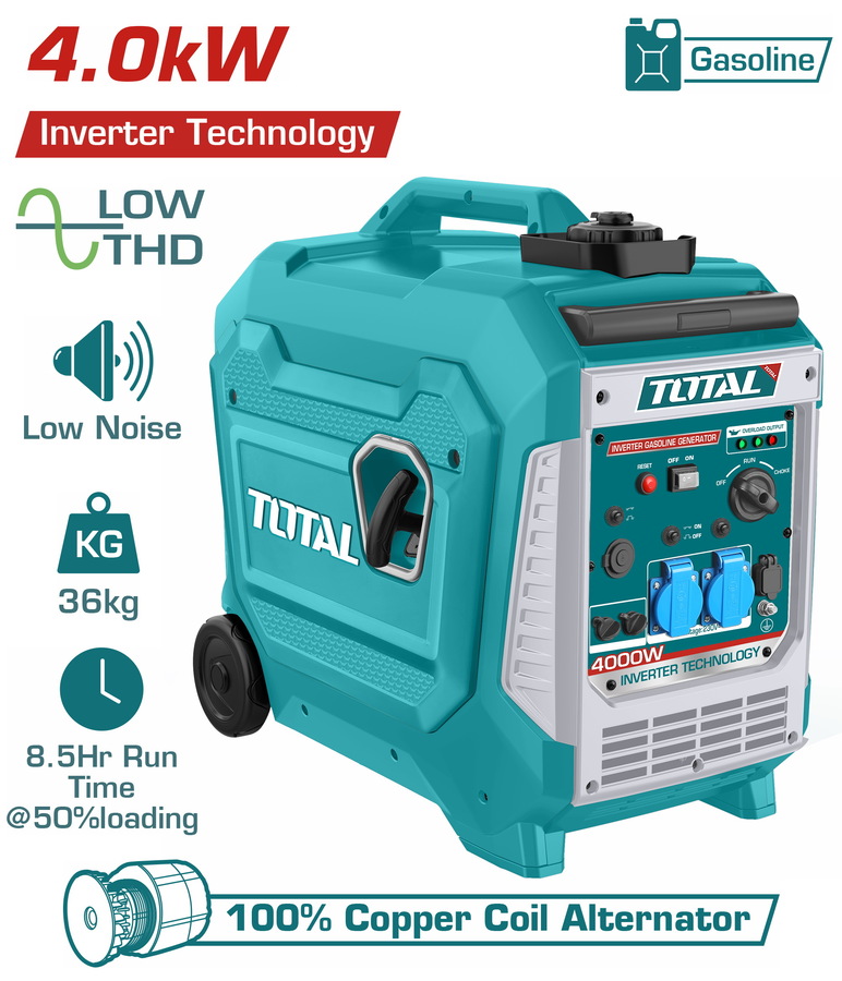 Generator Petrol - 9.4 / Silent / Inverter Technology