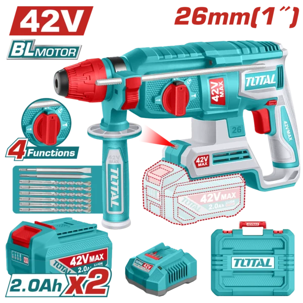 Drill Machine / Cordless Li- Ion - 9.998 / Rotary