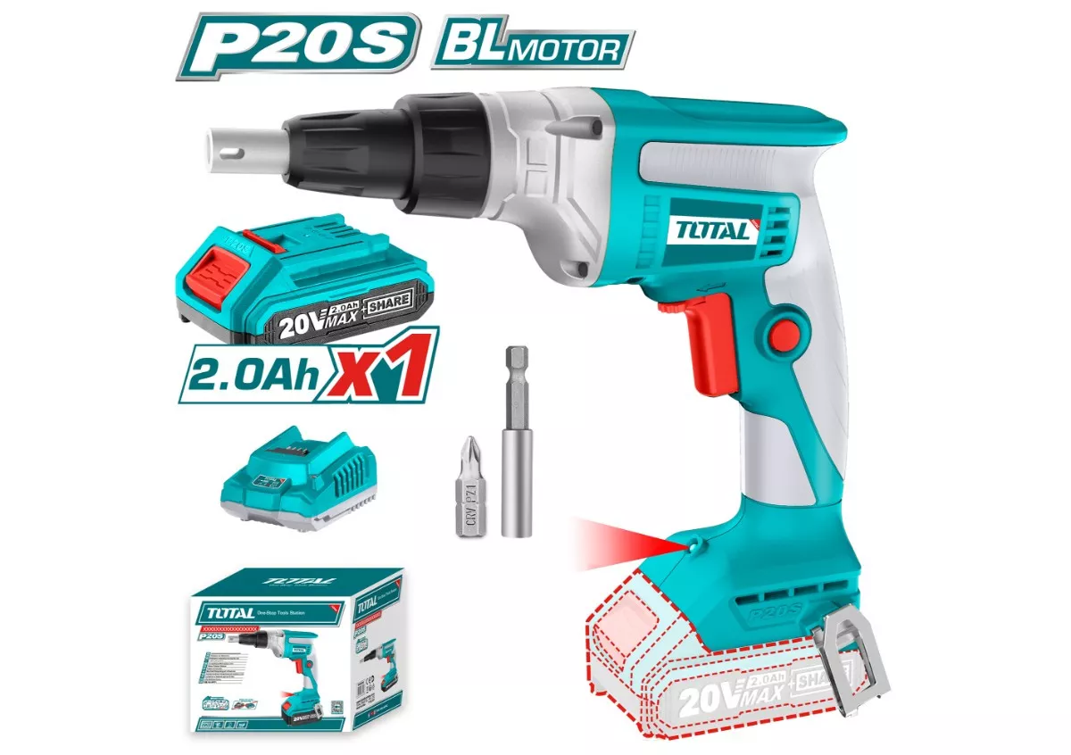 Screw Driver Machine - 9.2 Cordless Lithium Ion / Drywall