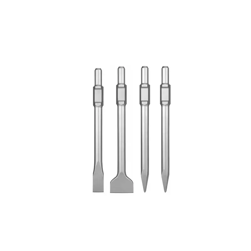 Chisel Bit Set / Hex / 4Pcs/Set