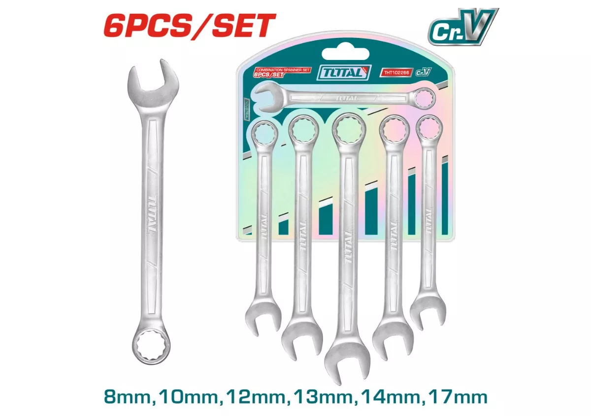 Spanner Set - 1 Combination / 6Pcs/Set
