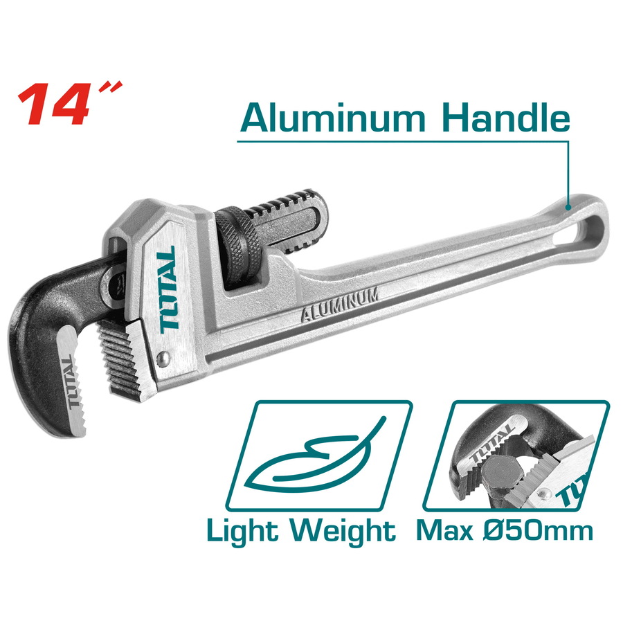 Pipe Wrench 9.1 / Aluminium Handle