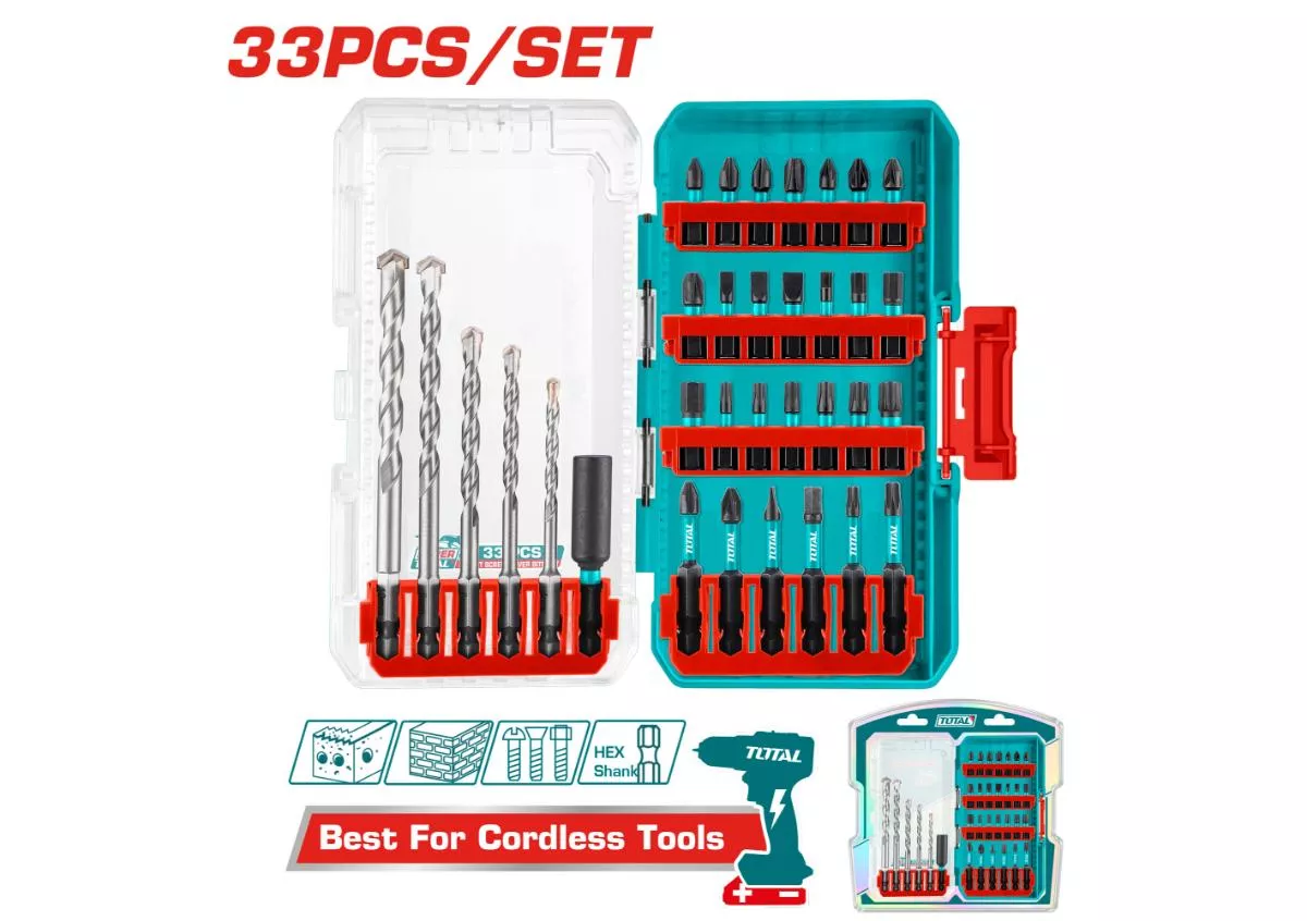 Screw Driver Bit Impact - 9.96/ 33Pcs/Set