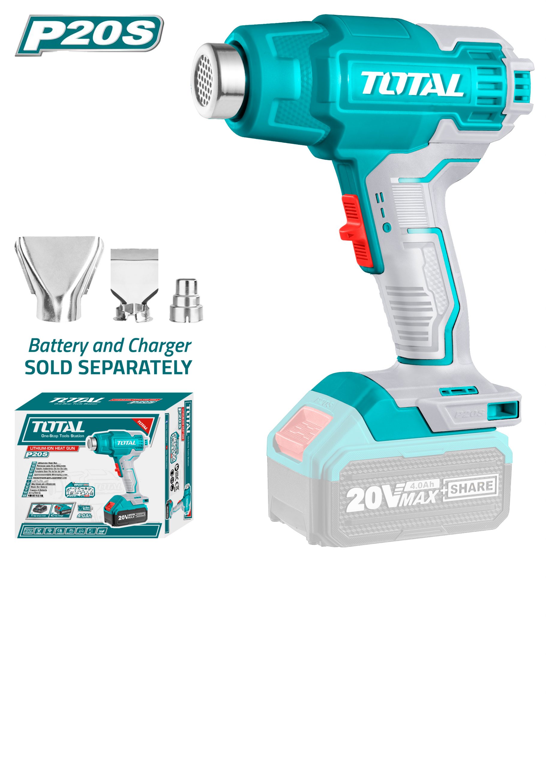 Heat Gun - 6 Cordless Lithium Ion