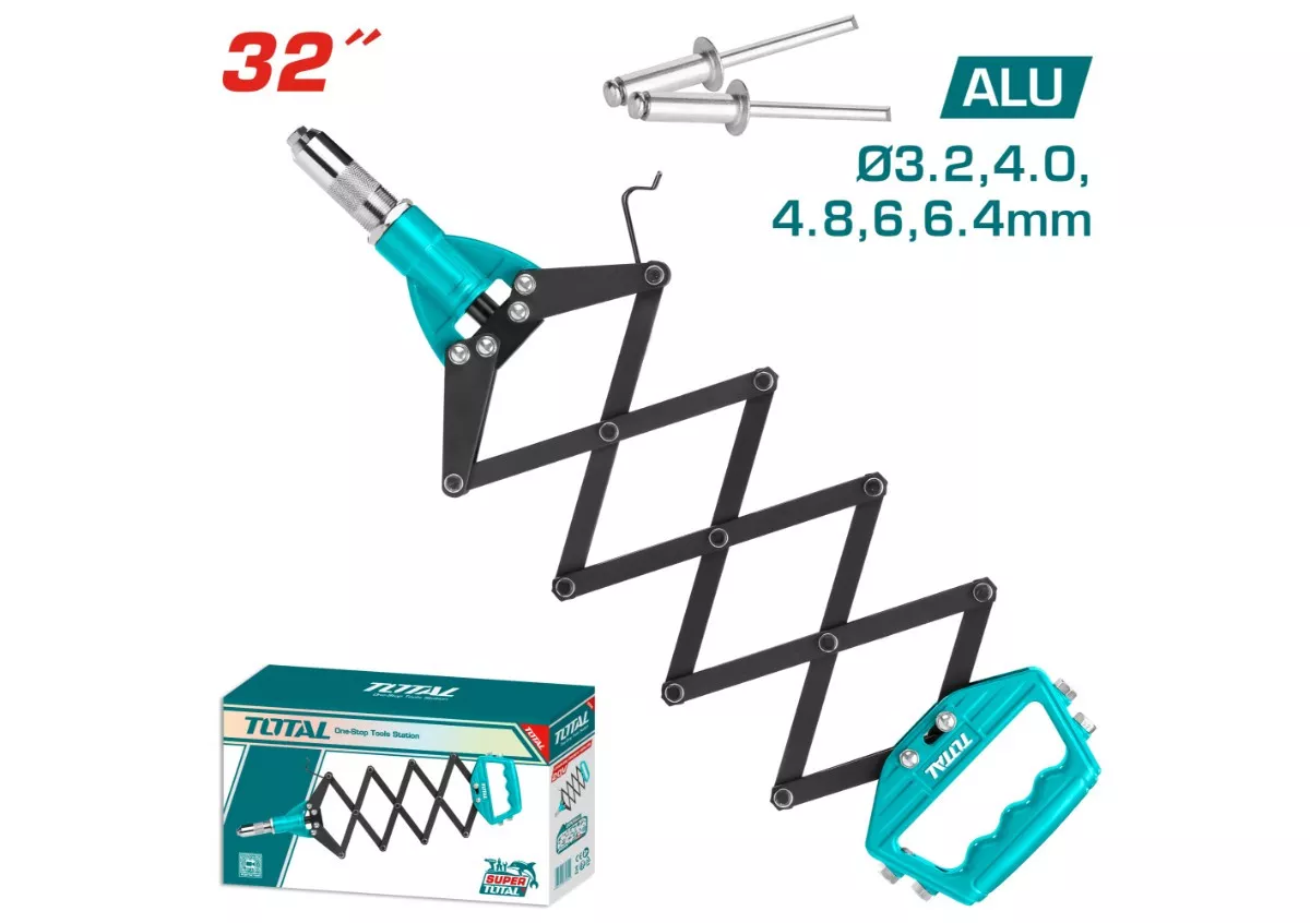 Rivet Gun - 8 / Hand / Folding
