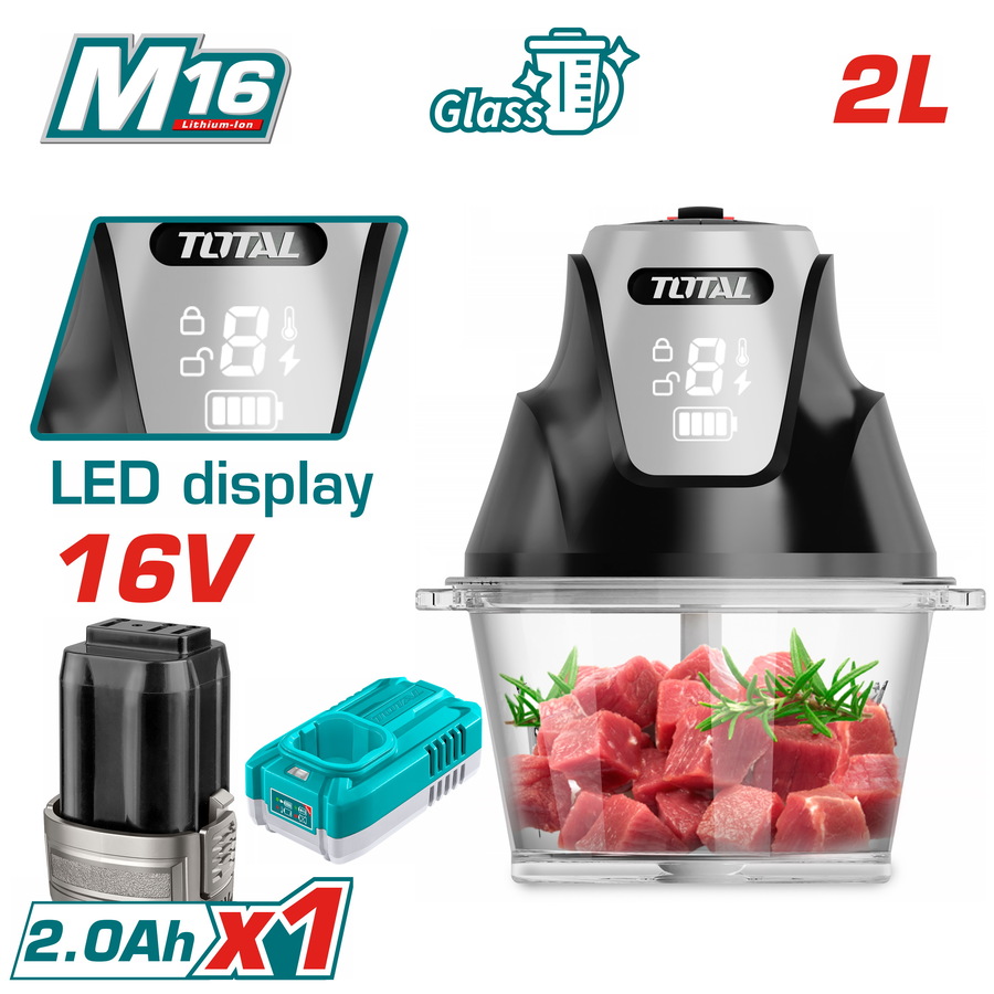 Blender Cordless Lithium Ion/ Chopper