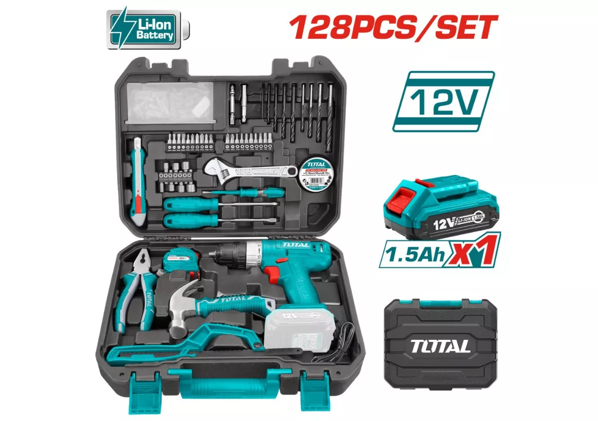 Tool Box Set - 9.9 / Household/ 128Pcs/Set