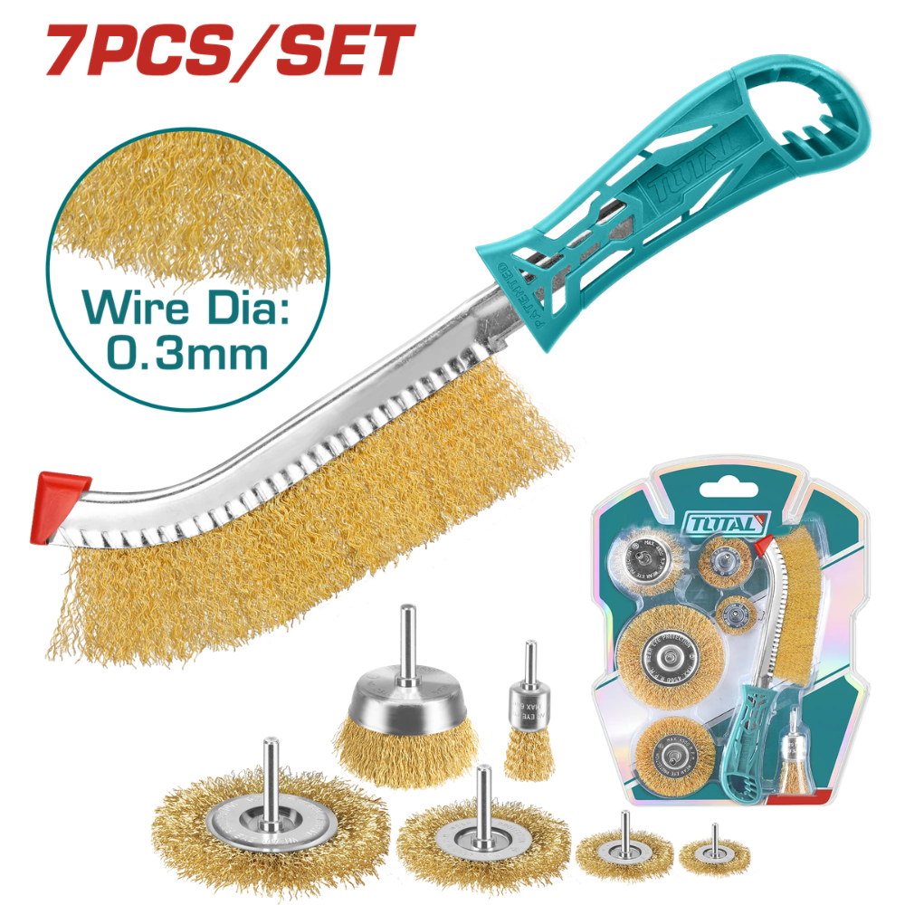 Wire Brush - 9.7 / 7Pcs/Set