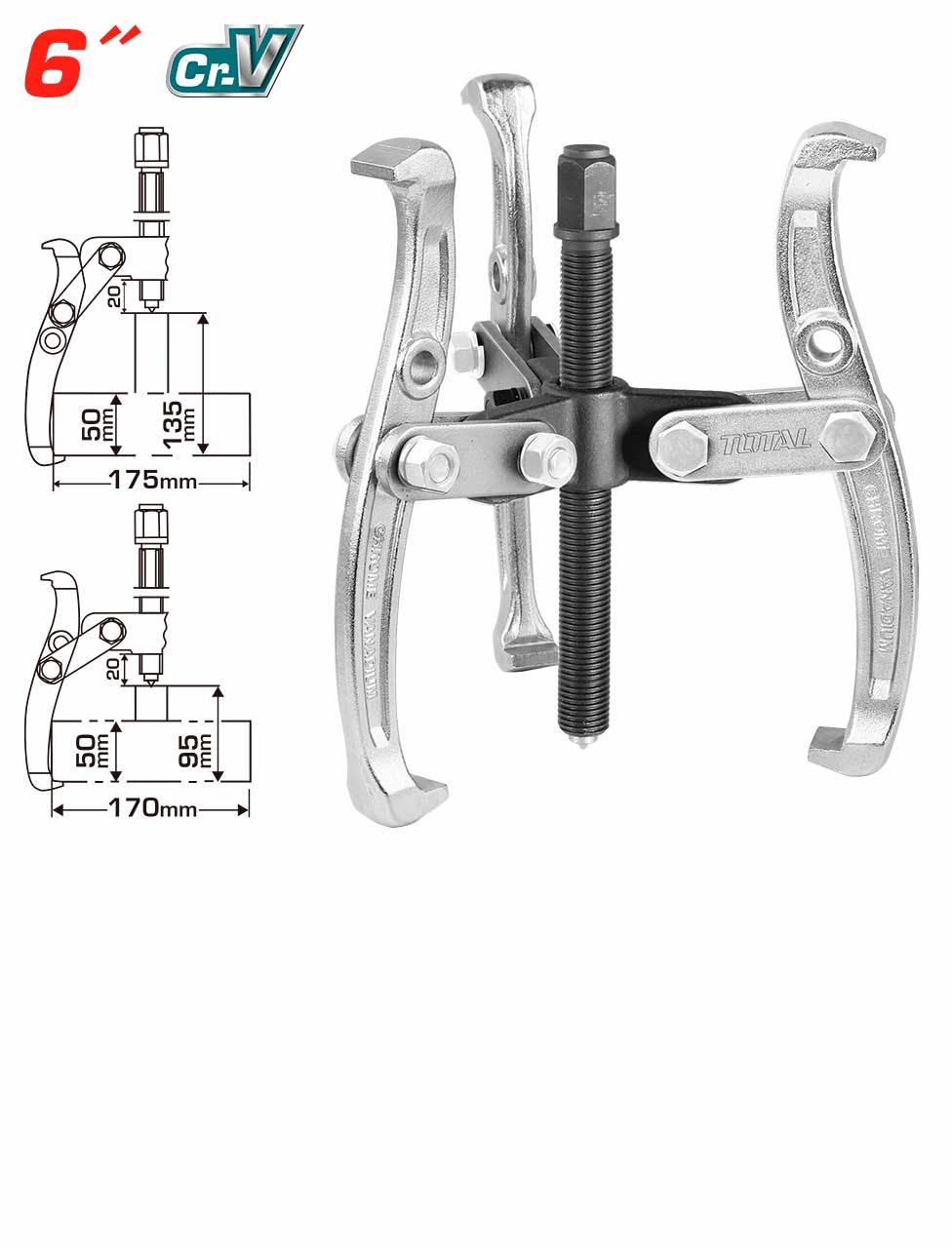 Gear Puller, 3 Jaws