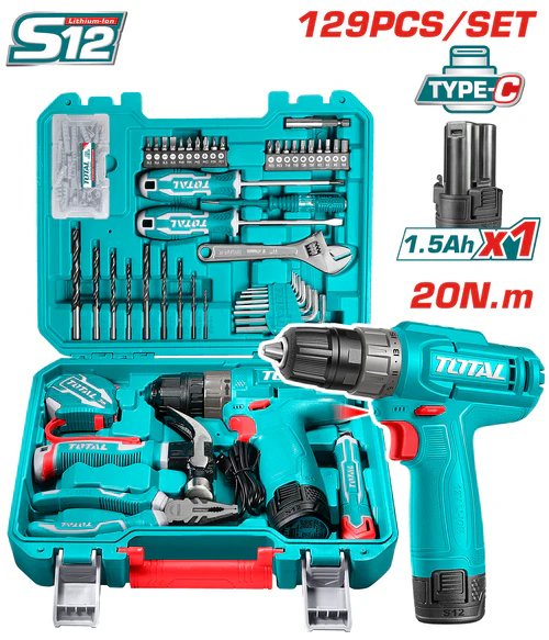 Tool Box Set - 9.6 / Household/ 129Pcs/Set