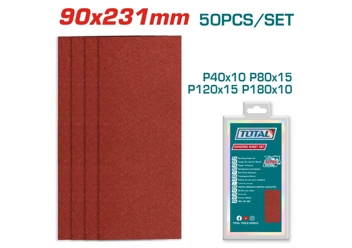 Sand Paper - 9.99 / 50Pcs/Set