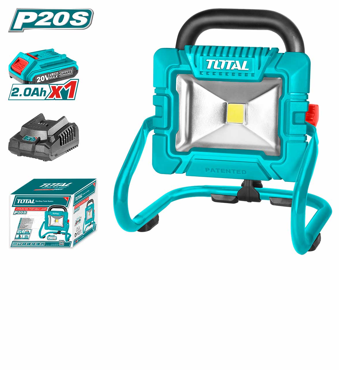 Flood Light- 6 / Cordless Portable Lamp