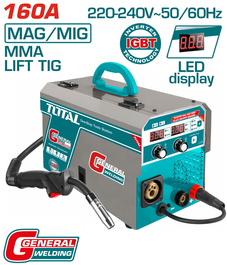 Welding Machine - 9.98 / Inverter Tig/Mag/Mig/Mma