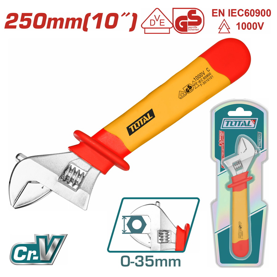 Adjustable Wrench - 9.1 / Insulated