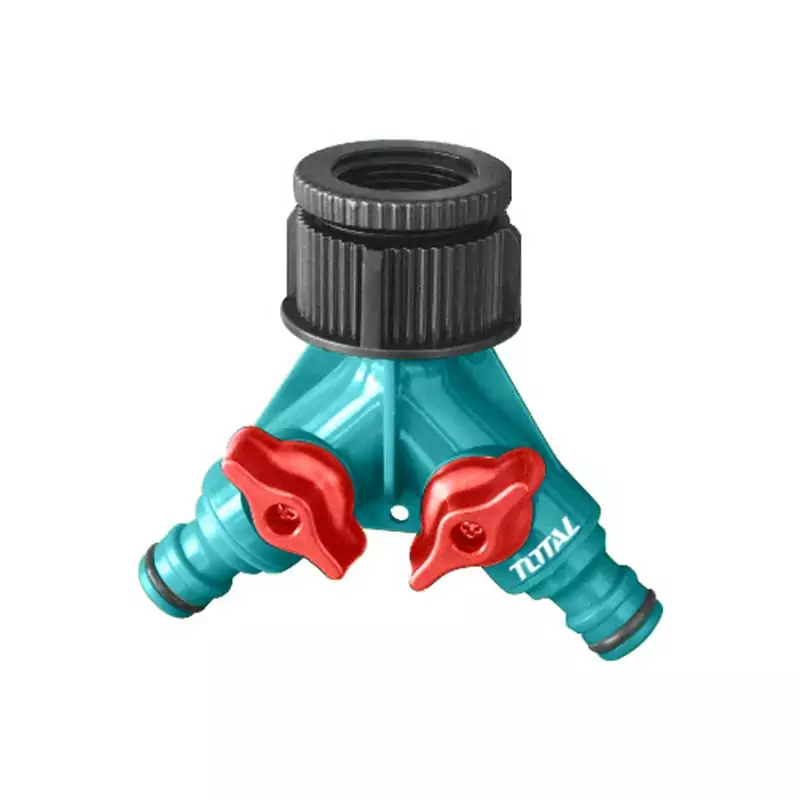 Garden Water Hose Connector - 8 / 2 Way / Plastic