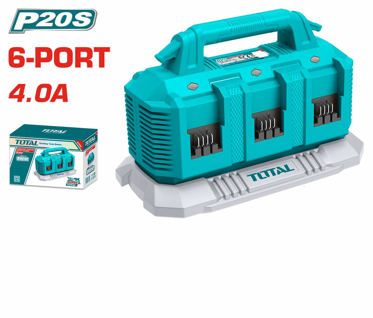Cordless Charger 9.3 / P20S / 6 Port Charger