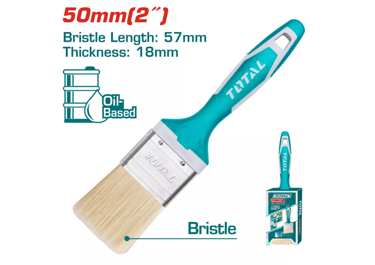 Paint Brush (Plastic Handle Covered Rubber)