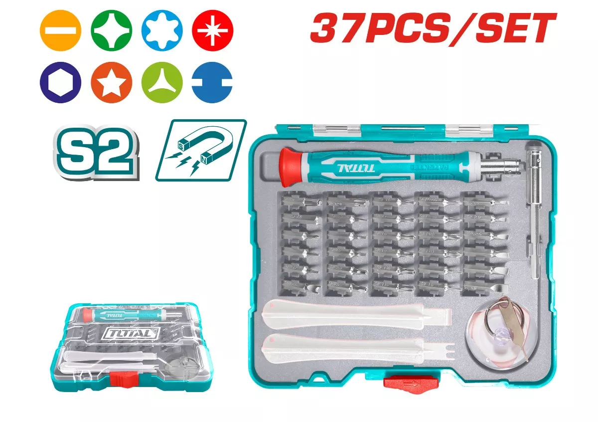 Screw Driver Bit Set - 9.1 / 37Pcs/Set / Precision