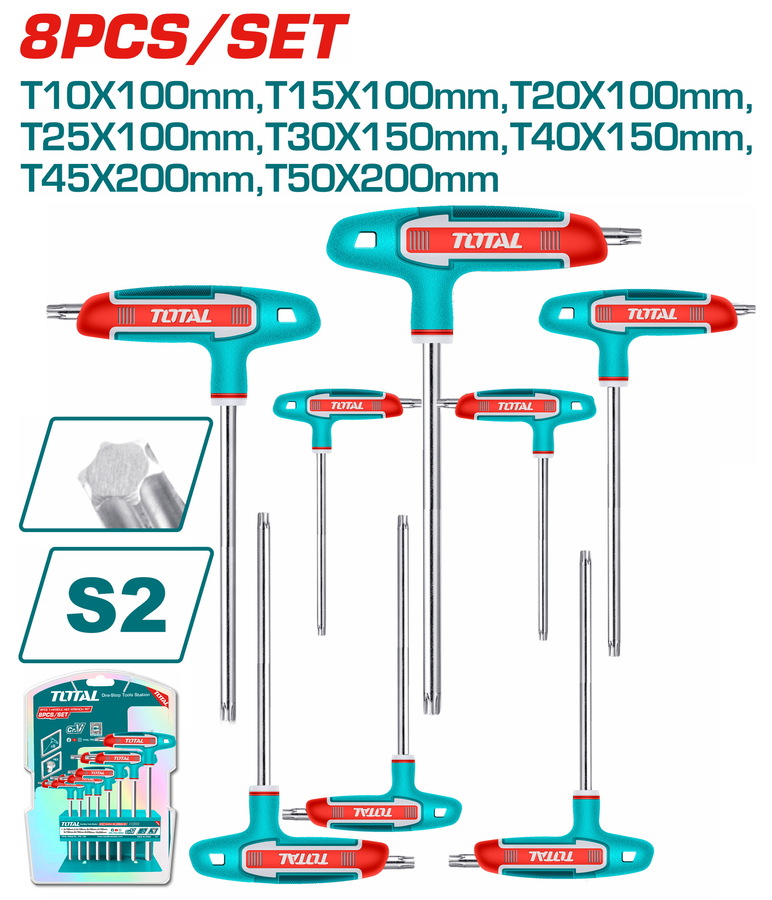 Allen Key - 9.4 Torx / 8Pcs/Set/ T-Handle Wrench