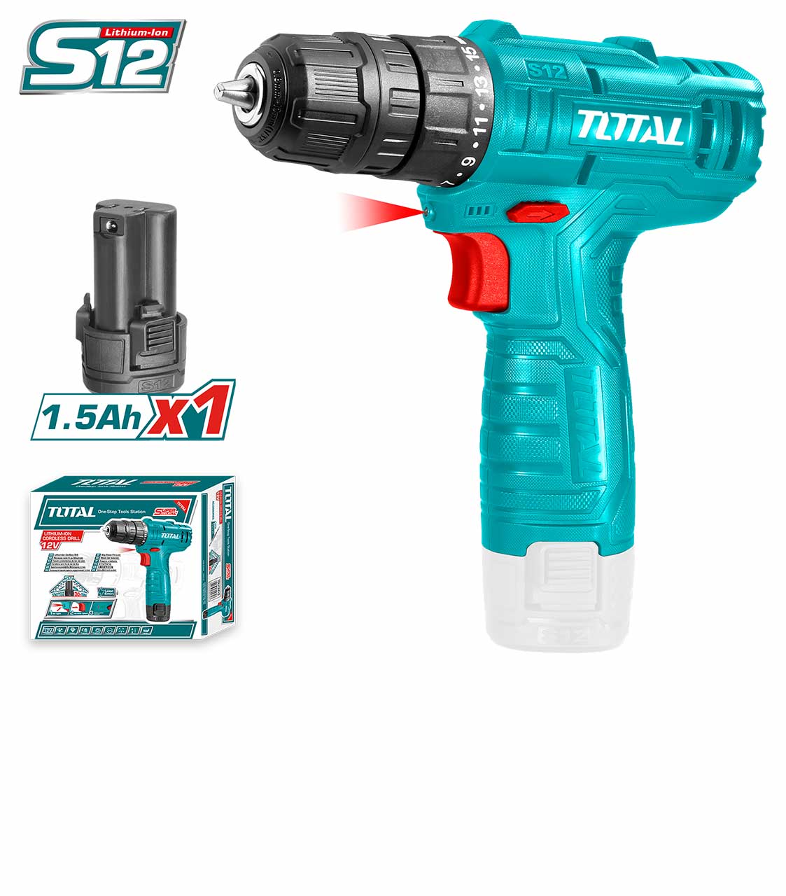 Drill Machine / Cordless Li- Ion - 4