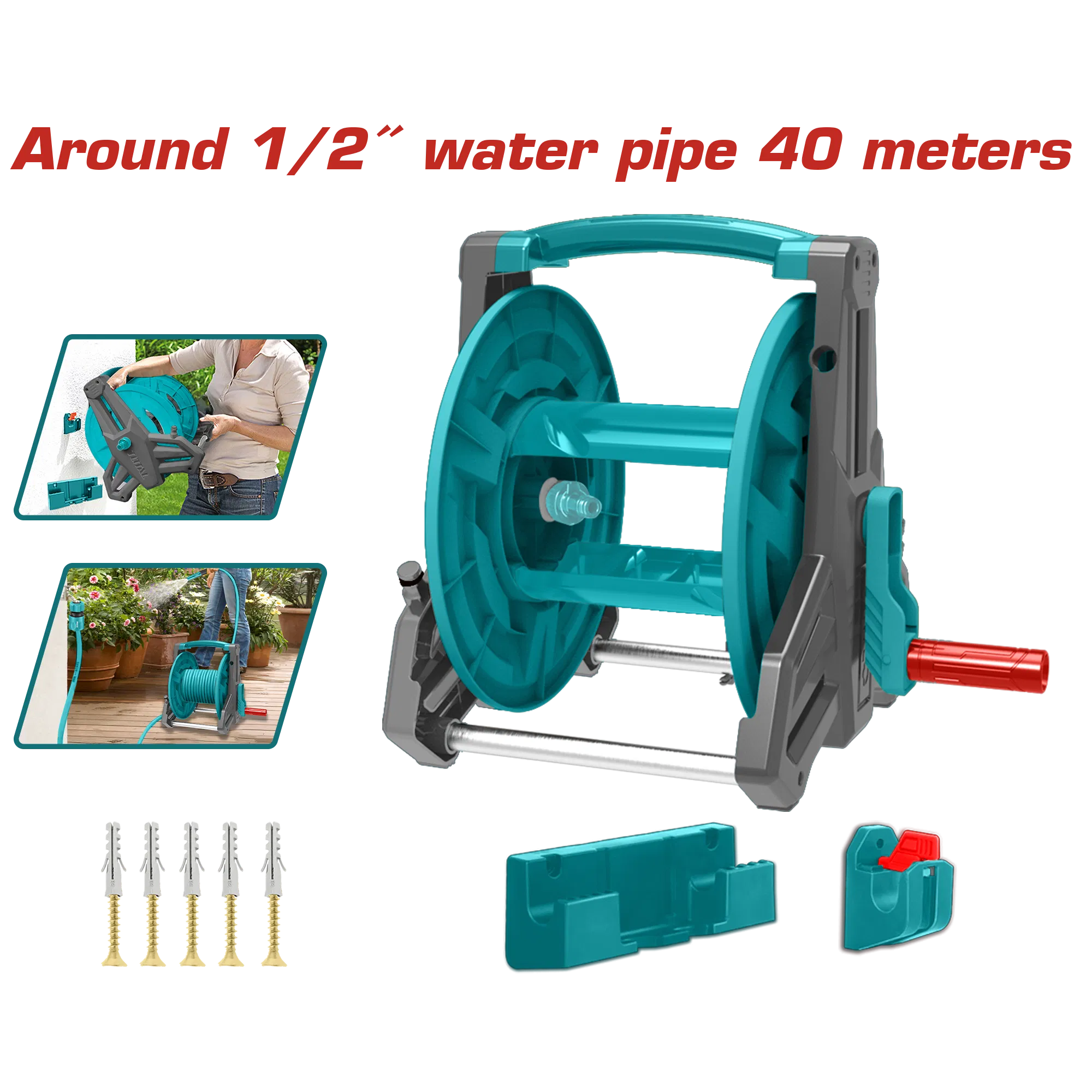 Garden Water Hose - 4 / Hose Reel