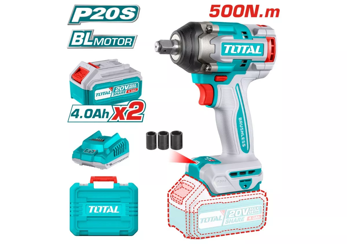 Impact Wrench - 8 / Cordless Lithium Ion